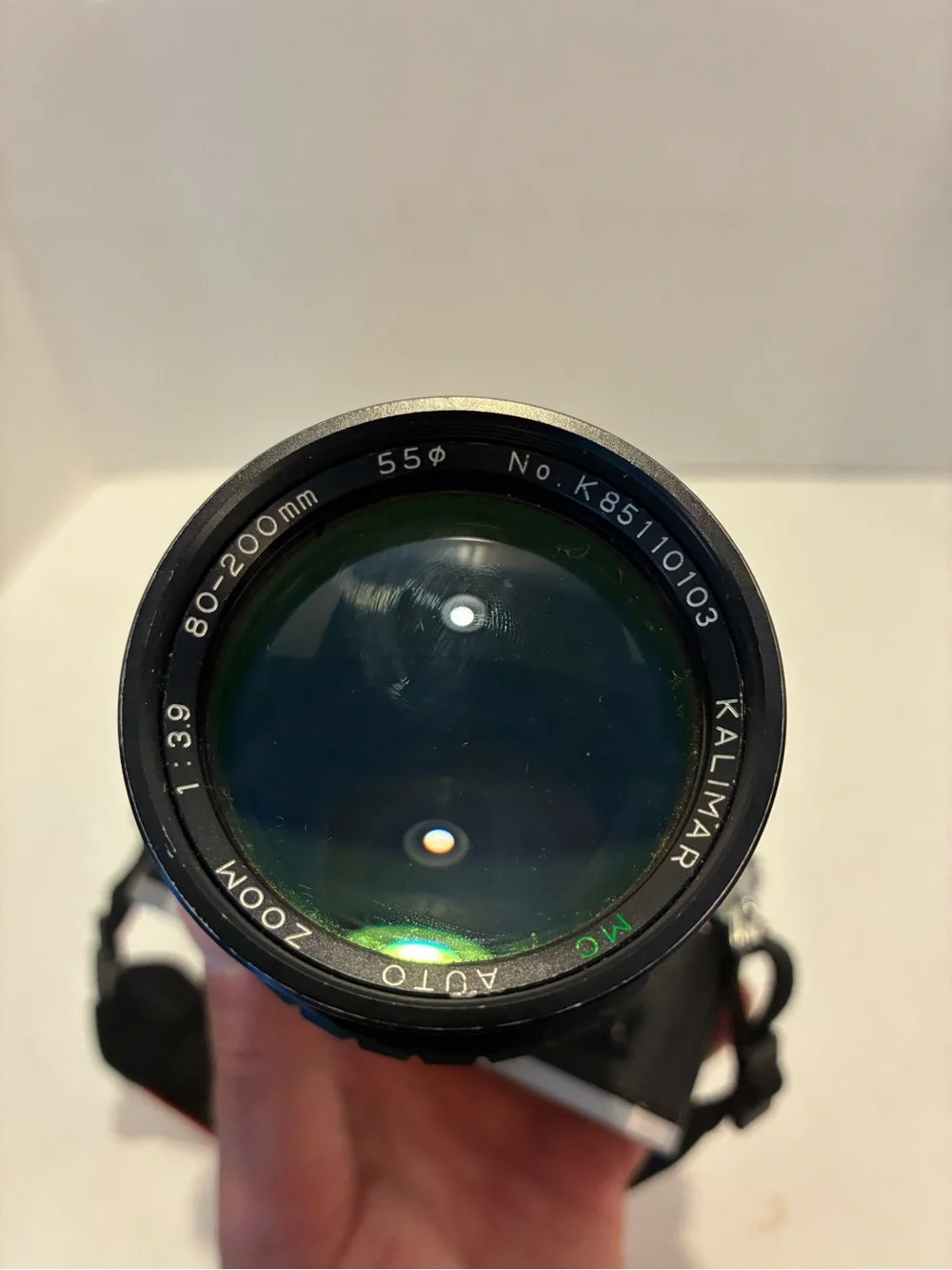 Canon  AE-1 Program 35mm Vintage Camera W/ FD 80-200mm Zoom Works
